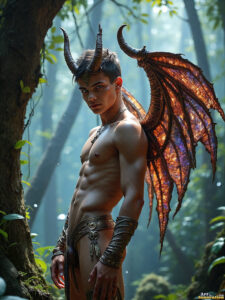 Hot Male Demons – AI Dark Fantasy Art