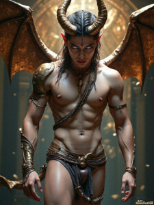 Hot Male Demons – AI Dark Fantasy Art