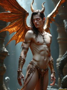 Hot Male Demons – AI Dark Fantasy Art