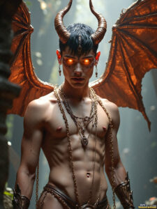 Hot Male Demons – AI Dark Fantasy Art