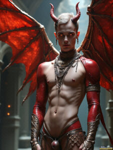 Hot Male Demons – AI Dark Fantasy Art