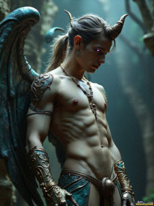 Hot Male Demons – AI Dark Fantasy Art
