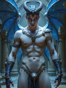 Hot Male Demons – AI Dark Fantasy Art