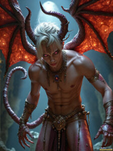 Hot Male Demons – AI Dark Fantasy Art