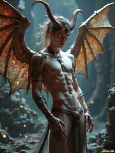 Hot Male Demons – AI Dark Fantasy Art