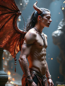 Hot Male Demons – AI Dark Fantasy Art