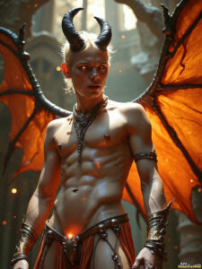 Hot Male Demons – AI Dark Fantasy Art