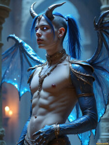 Hot Male Demons – AI Dark Fantasy Art
