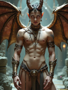 Hot Male Demons – AI Dark Fantasy Art