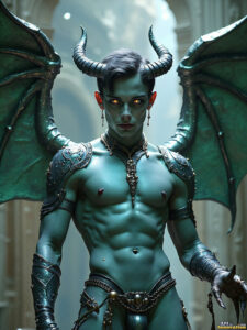 Hot Male Demons – AI Dark Fantasy Art
