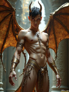 Hot Male Demons – AI Dark Fantasy Art