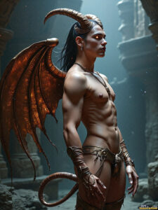 Hot Male Demons – AI Dark Fantasy Art