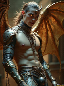 Hot Male Demons – AI Dark Fantasy Art