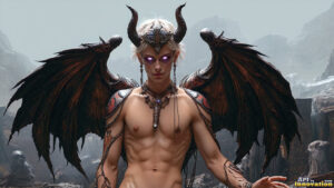 Hot Male Demons – AI Dark Fantasy Art