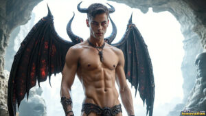 Hot Male Demons – AI Dark Fantasy Art