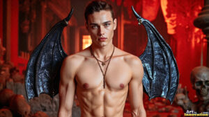 Hot Male Demons – AI Dark Fantasy Art