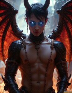 Hot Male Demons – AI Dark Fantasy Art