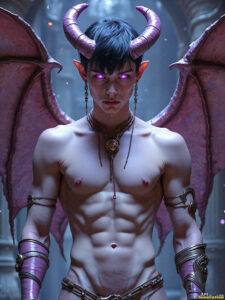 Hot Male Demons – AI Dark Fantasy Art