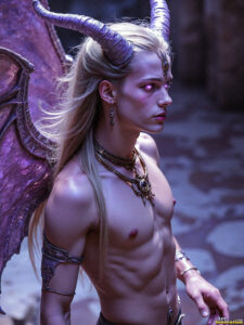 Hot Male Demons – AI Dark Fantasy Art
