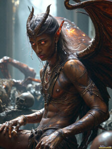Hot Male Demons – AI Dark Fantasy Art