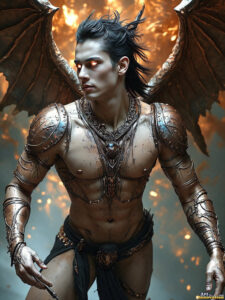 Hot Male Demons – AI Dark Fantasy Art