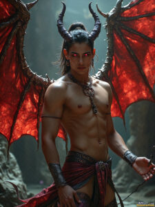 Hot Male Demons – AI Dark Fantasy Art