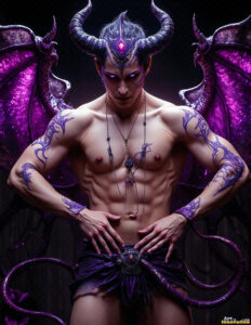 Hot Male Demons – AI Dark Fantasy Art