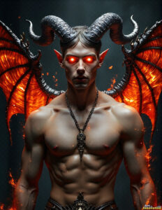 Hot Male Demons – AI Dark Fantasy Art