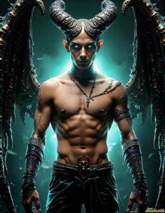 Hot Male Demons – AI Dark Fantasy Art