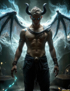 Hot Male Demons – AI Dark Fantasy Art