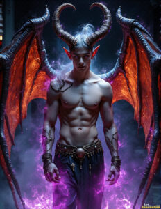 Hot Male Demons – AI Dark Fantasy Art