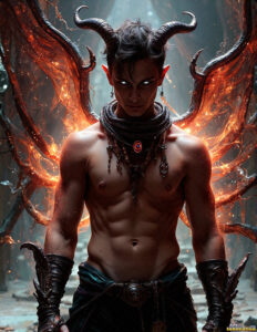 Hot Male Demons – AI Dark Fantasy Art