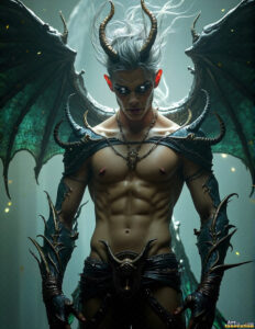 Hot Male Demons – AI Dark Fantasy Art