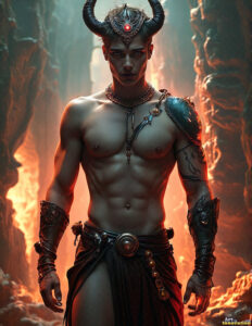 Hot Male Demons – AI Dark Fantasy Art