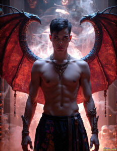 Hot Male Demons – AI Dark Fantasy Art