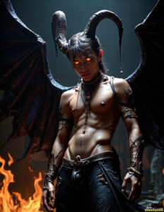 Hot Male Demons – AI Dark Fantasy Art