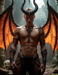 Hot Male Demons – AI Dark Fantasy Art