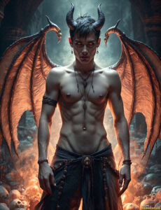 Hot Male Demons – AI Dark Fantasy Art