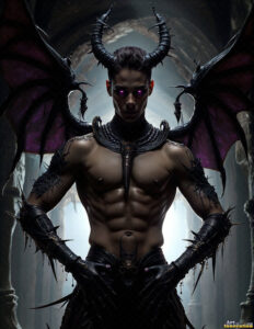 Hot Male Demons – AI Dark Fantasy Art