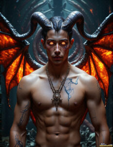 Hot Male Demons – AI Dark Fantasy Art