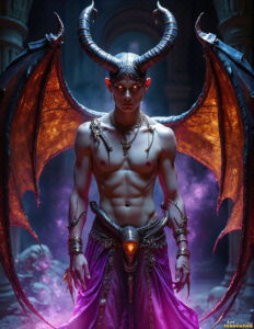Hot Male Demons – AI Dark Fantasy Art