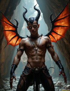 Hot Male Demons – AI Dark Fantasy Art