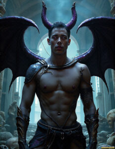 Hot Male Demons – AI Dark Fantasy Art