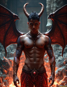 Hot Male Demons – AI Dark Fantasy Art