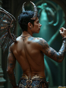 Hot Male Demons – AI Dark Fantasy Art