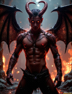Hot Male Demons – AI Dark Fantasy Art