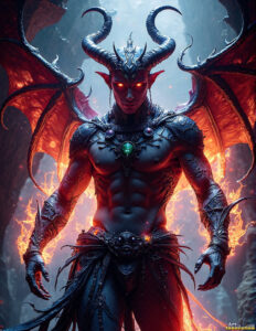 Hot Male Demons – AI Dark Fantasy Art