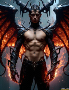 Hot Male Demons – AI Dark Fantasy Art