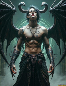 Hot Male Demons – AI Dark Fantasy Art