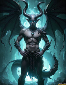 Hot Male Demons – AI Dark Fantasy Art